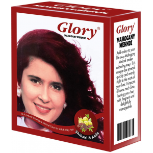 GLORY MAHOGANY HENNA HAIR DYE 10 GM SACHET